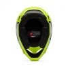 KASK MOTOCYKLOWY FOX V1 SHIELD FLUO YELLOW S